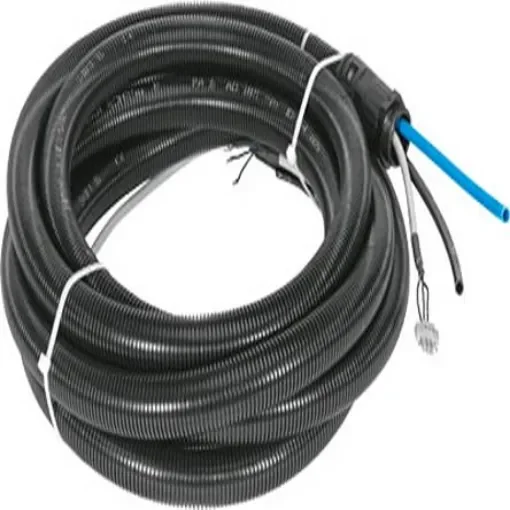Festo Straight Male 3 way Straight 3 way Pigtail Connector & Cable, 10m - NHSB-A1-10-BLG3-LE3-PU8-2XBB product image