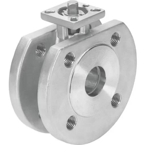 Festo Stainless Steel 2 Way, Ball Valve, Threaded, 50mm, 40bar Operating Pressure - VZBC-50-FF-40-22-F0507-V4V4T product image