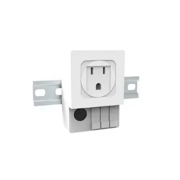 nVent HOFFMAN LPS Light Grey Plug Socket, LPS Poles, Type E - French, Indoor Use - LPS10FR product image