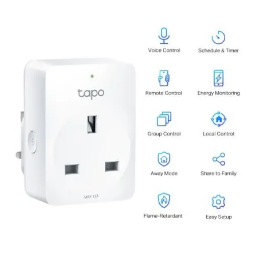 TP-Link Smart Socket, 13A, 240 V - Tapo P110 product image