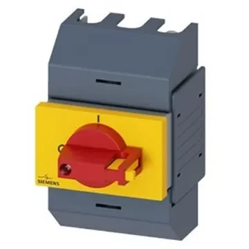 Siemens 3 Pole DIN Rail Switch Disconnector - 32A Maximum Current, 11kW Power Rating, IP10 - 3KD0233-2KG20-3 product image