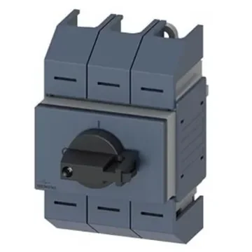 Siemens 3 Pole DIN Rail Switch Disconnector - 100A Maximum Current, 22kW Power Rating, IP10 - 3KD0532-2LG20-3 product image
