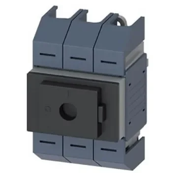 Siemens 3 Pole DIN Rail Switch Disconnector - 125A Maximum Current, 22kW Power Rating, IP10 - 3KD0630-2LG20-3 product image