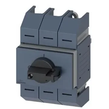 Siemens 3 Pole DIN Rail Switch Disconnector - 125A Maximum Current, 22kW Power Rating, IP10 - 3KD0632-2LG20-3 product image