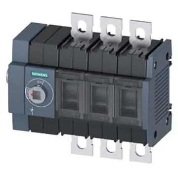 Siemens 3 Pole DIN Rail Switch Disconnector - 80A Maximum Current, 55kW Power Rating, IP00, IP20 - 3KD2834-0NE10-0 product image