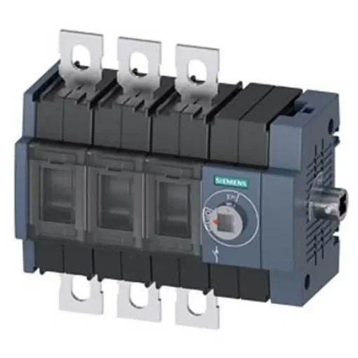 Siemens 3 Pole DIN Rail Switch Disconnector - 80A Maximum Current, 55kW Power Rating, IP00, IP20 - 3KD2834-0NE40-0 product image