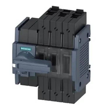 Siemens 3 Pole DIN Rail Switch Disconnector - 100A Maximum Current, 55kW Power Rating, IP20 - 3KD3032-2ME10-0 product image