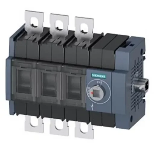 Siemens 3 Pole DIN Rail Switch Disconnector - 100A Maximum Current, 55kW Power Rating, IP00, IP20 - 3KD3034-0NE40-0 product image