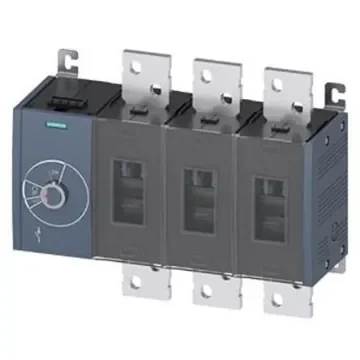Siemens 3 Pole Fixed Switch Disconnector - 1250A Maximum Current, 900kW Power Rating, IP00, IP20 - 3KD5234-0RE10-0 product image