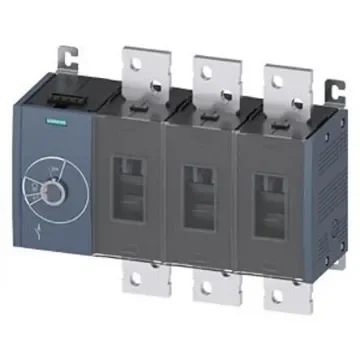 Siemens 3 Pole Fixed Switch Disconnector - 2000A Maximum Current, 1000kW Power Rating, IP00, IP20 - 3KD5634-0RE10-0 product image