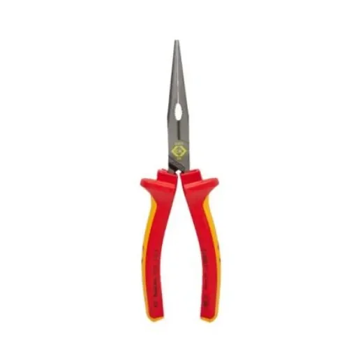 CK 431013 Flat Nose Plier, 175 mm Overall, Straight Tip, VDE/1000V, 175mm Jaw product image