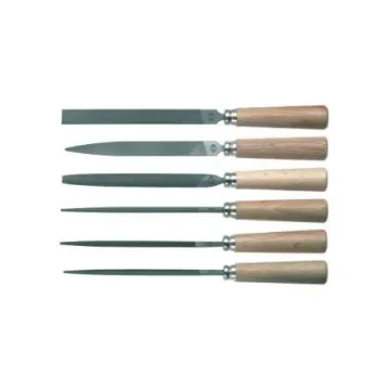 CK 160mm, Second Cut, Flat, Half Round, Round, Square, Triangular Engineers File With Soft-Grip Handle - T0120P product image