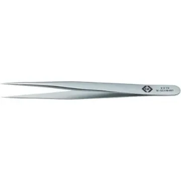 CK 120 mm, Stainless Steel, Fine, Straight, Tweezer - T2319 product image