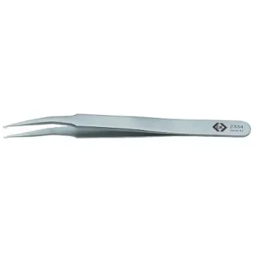 CK 120 mm, Stainless Steel, Cross, ESD Tweezer - T2334 product image