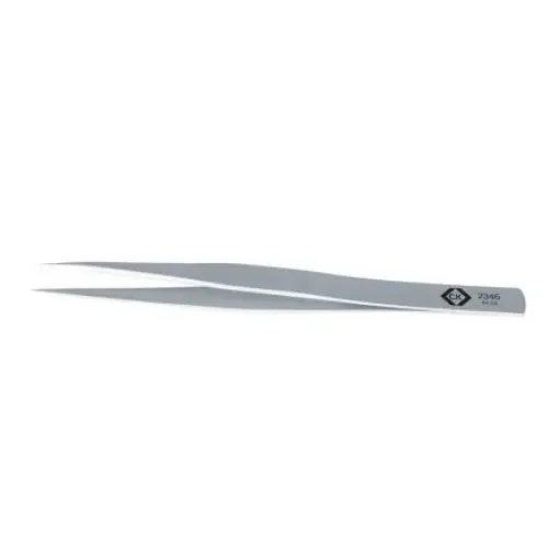 CK 127 mm, Stainless Steel, Fine, Straight, Tweezer - T2346 product image
