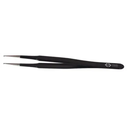 CK 120 mm, Stainless Steel, Pointed, ESD Tweezer - T2362D product image