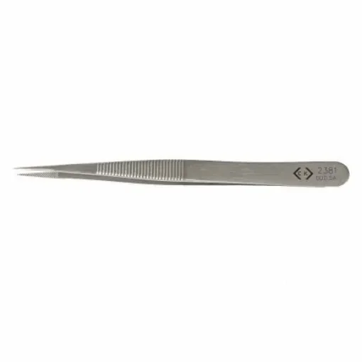 CK 120 mm, Stainless Steel, ESD Tweezer - T2381 product image