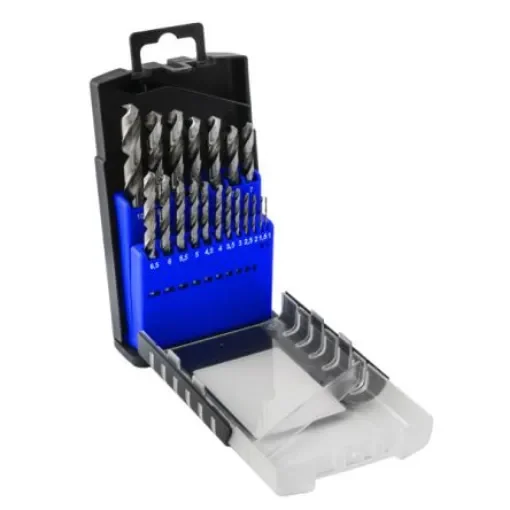 CK 19-Piece Twist Drill Bit Set Set for Metal, 10mm Max, 1mm Min - T3103 product image