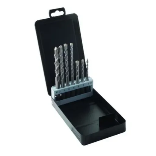 CK 7-Piece Twist Drill Bit Set Set for Masonry, 12mm Max, 5mm Min - T3121 product image
