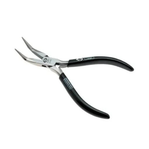 CK T3769 Bent Nose Pliers, 145 mm Overall, Bent Tip, 33mm Jaw product image