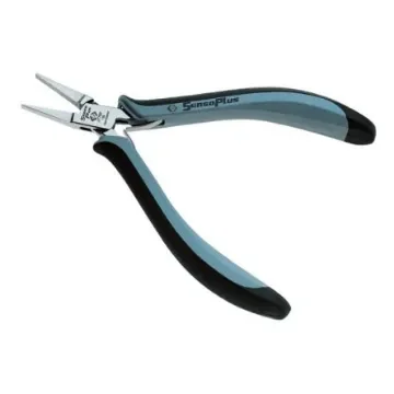 CK T3770D 120 Flat Nose Plier, 130 mm Overall, Straight Tip, 22mm Jaw, ESD product image