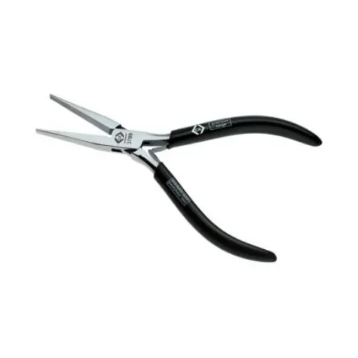 CK T3789 Flat Nose Plier, 145 mm Overall, Straight Tip, 40mm Jaw product image