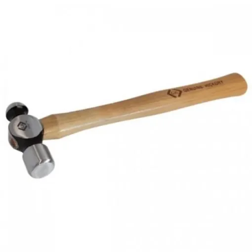 CK Carbon Steel Engineer's Hammer with Wood Handle, 454g - T4208H 16 product image