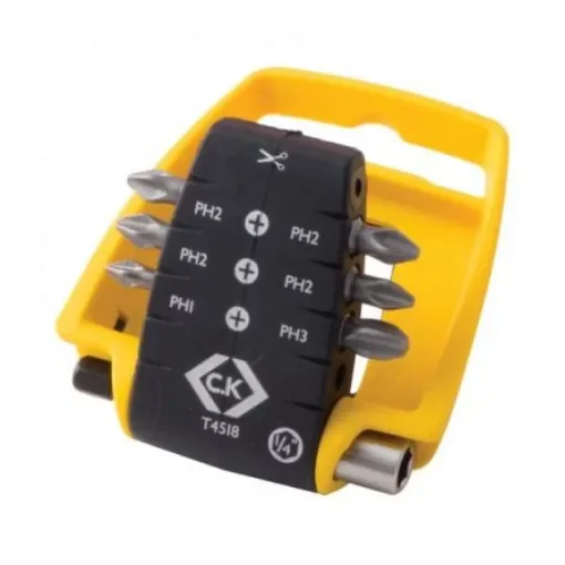 CK Screwdriver Bit Set 7 Pieces, Phillips - T4518 product image