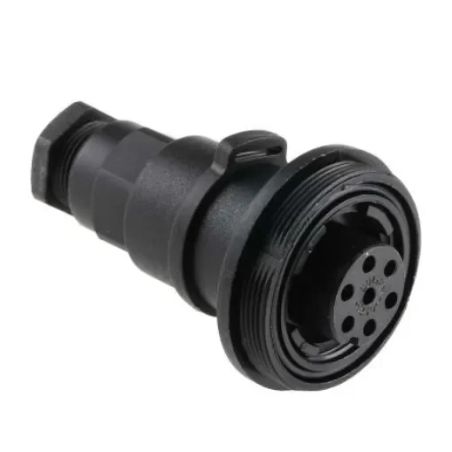 Bulgin Circular Connector, 7 Contacts, In-line, Socket, Female, IP68, Standard Buccaneer Series - PX0746/S product image