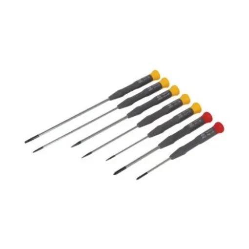 CK Phillips, Slotted Precision Screwdriver Set, 7-Piece - T4883X product image