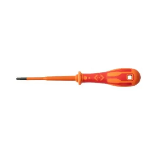 CK Phillips  Screwdriver, 125 mm Tip, 125 mm Blade, VDE/1000V, 232 mm Overall - T49245-2 product image