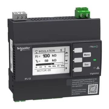 Schneider Electric FL12MC Insulation Tester, 100V ac/dc Min, 440V ac/dc Max - IMDIFL12MC product image