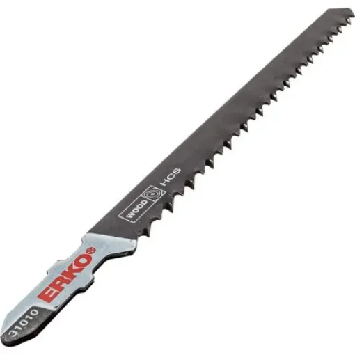 ERKO, 6 Teeth Per Inch Wood 120mm Cutting Length Jigsaw Blade, Pack of 5 - 31010 product image