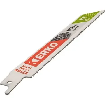 ERKO, 14 Teeth Per Inch Metal 150mm Cutting Length Reciprocating Saw Blade, Pack of 25 - 32105-B product image