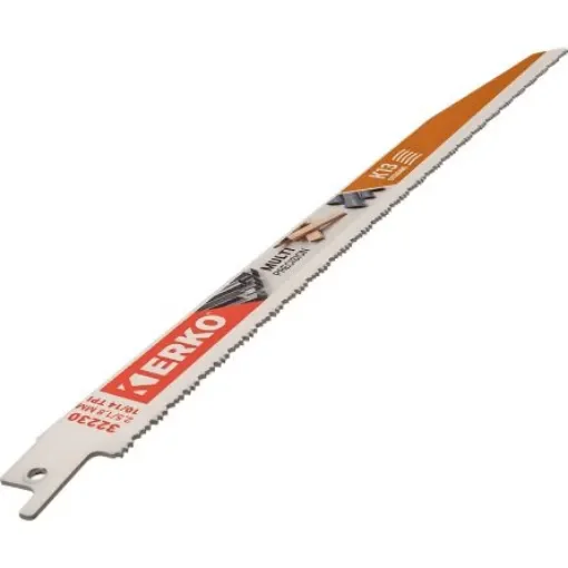 ERKO, 10, 14 Teeth Per Inch Multiple Materials 300mm Cutting Length Reciprocating Saw Blade, Pack of 5 - 32230 product image