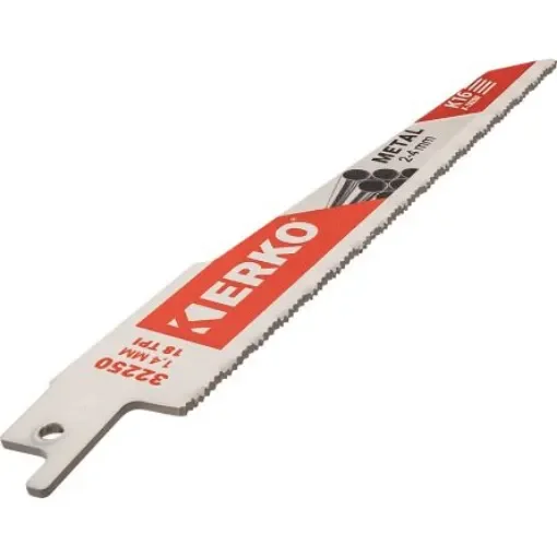 ERKO, 18 Teeth Per Inch Metal 150mm Cutting Length Reciprocating Saw Blade, Pack of 5 - 32250 product image