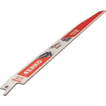 ERKO, 10 Teeth Per Inch Multiple Materials 300mm Cutting Length Reciprocating Saw Blade, Pack of 5 - 32290 product image
