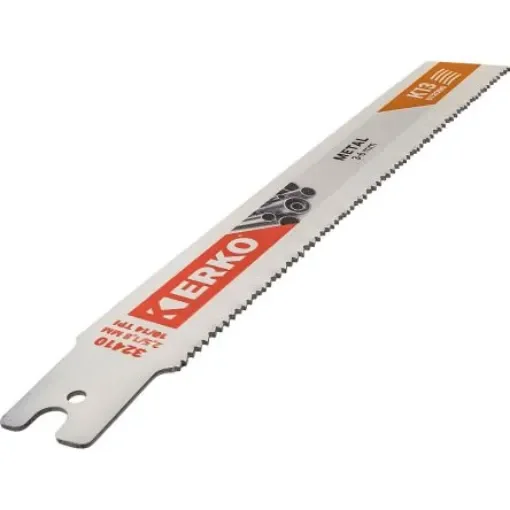 ERKO, 10, 14 Teeth Per Inch Steel 200mm Cutting Length Reciprocating Saw Blade, Pack of 5 - 32410 product image