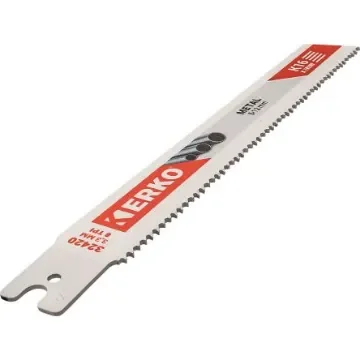 ERKO, 8 Teeth Per Inch Steel 200mm Cutting Length Reciprocating Saw Blade, Pack of 5 - 32420 product image