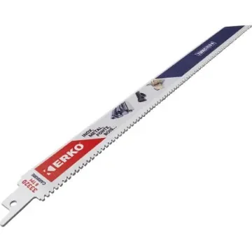 ERKO, 8 Teeth Per Inch Multiple Materials 300mm Cutting Length Reciprocating Saw Blade, Pack of 2 - 33320 product image