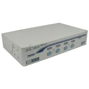 Rextron 4 Port Quad Monitor PS/2 SVGA KVM Switch - KVM-668 product image