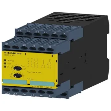Siemens Standstill Monitoring Relay, 3PDT, Snap-On Rail Mount - 3TK2810-0BA01 product image