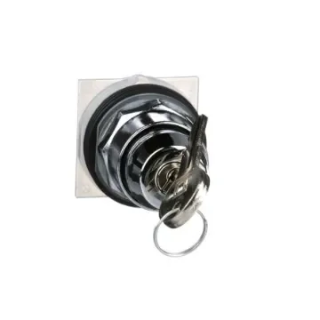 Schneider Electric Harmony 9001K Series 2 Position Selector Switch Head, 30mm Cutout, Silver Handle - 9001KS11K3 product image
