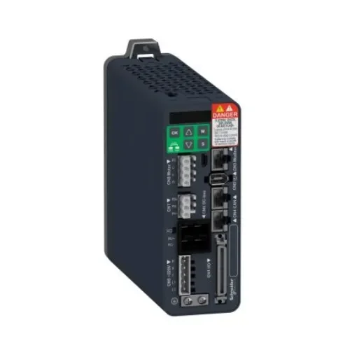 Schneider Electric 1 kW Servo Drive, 240 V, 1, 3 Phase, 8.5 A, Motion Function, 255 V - LXM28SU10M3X product image