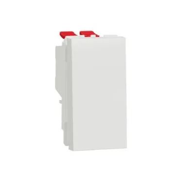 Schneider Electric White Rocker Switch, 1 Gang, New Unica - NU310518 product image