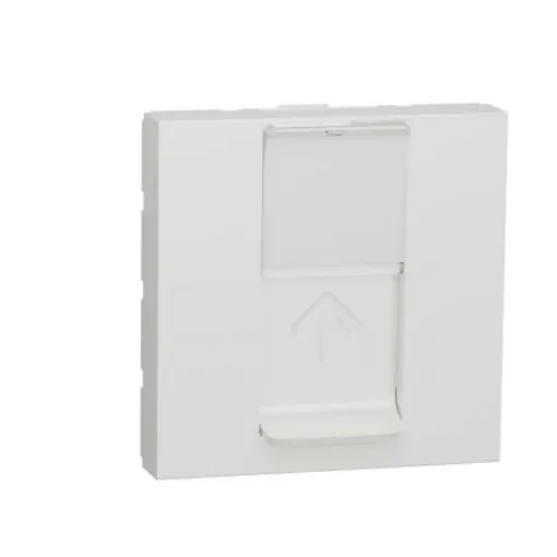 Schneider Electric New Unica Series Female RJ45 Socket, Flush Mount, Cat6, STP Shield 1 Port 8 -Way - NU341718 product image
