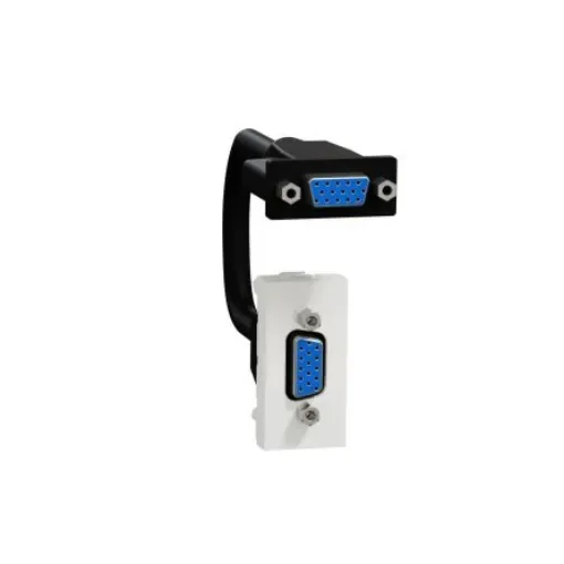 Schneider Electric, New Unica IP2XC White Clip Mount Vertical Socket Socket - NU343218 product image