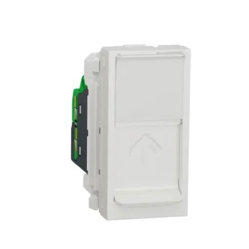 Schneider Electric New Unica Series Female RJ45 Socket, Flush Mount, Cat6, FTP Shield 1 Port 8 -Way - NU344718 product image