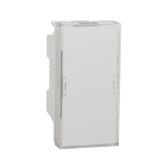 Schneider Electric, Flush Mount White LED Pilot Light Complete, IP2X, Rectangular, 230V ac - NU3775 product image