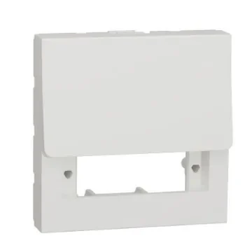Schneider Electric White 2 Gang Light Switch Cover - NU943818 product image